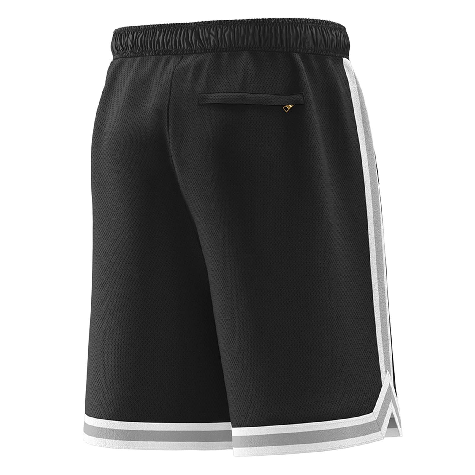 Hestic Sports Wear High Quality Custom Made Basketball Shorts For Mens Cropped Fit Polyester Plain Sublimation Shorts For Mens